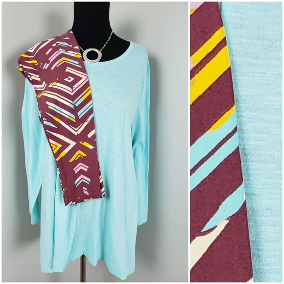 LuLaRoe Other - Crown & Ivy Top/ Lularoe Leggins